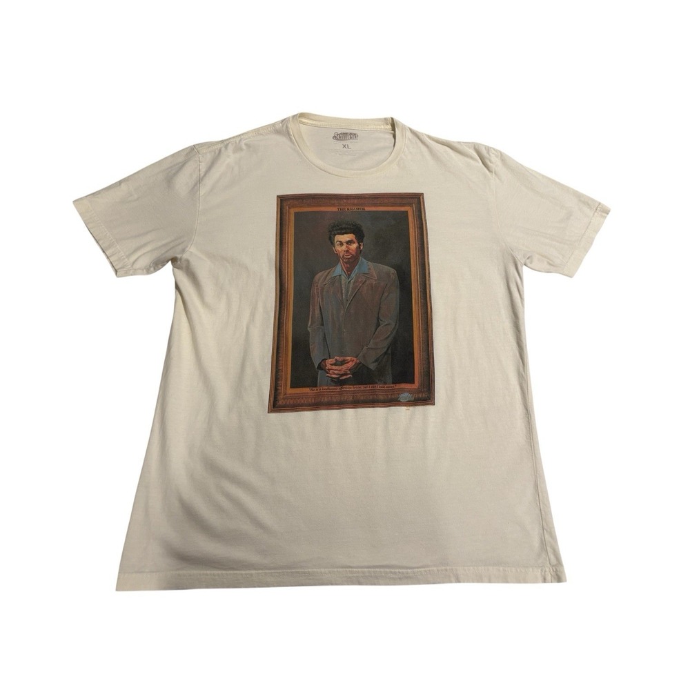The Kramer portrait t shirt official Seinfeld Tag Castle rock‎ men XL